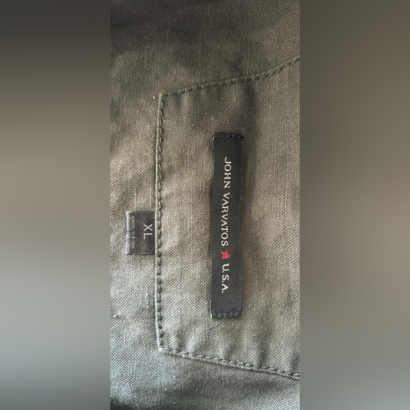 JOHN VARVATOS STAR USA RAIN TRENCH COAT - Picture 2 of 3